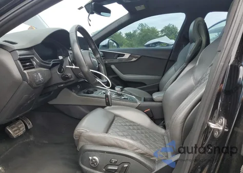 2018 Audi S4 Premium Plus из США, поврежденный, VIN WAUB4AF42JA002421